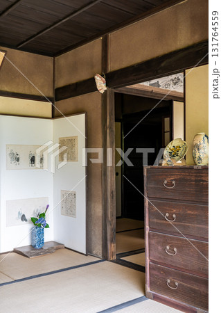 俳句の聖地　落柿舎（芭蕉の弟子向井去来の草庵）本庵　京都　嵯峨野 131764559