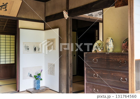 俳句の聖地 落柿舎(芭蕉の弟子向井去来の草庵)本庵 京都 嵯峨野 俳句の聖地 落柿舎(芭蕉の弟子向井去来の草庵)本庵 京都 嵯峨野 131764560