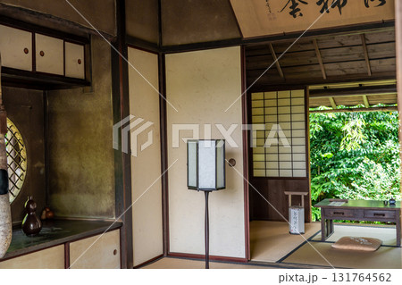俳句の聖地　落柿舎（芭蕉の弟子向井去来の草庵）本庵　京都　嵯峨野 131764562