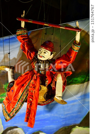ミャンマー、バガン、操り人形ショー、操り人形 131764767