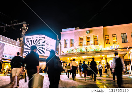 日本の東京都市景観 上野駅(広小路口)などを望む＝9日 131765139