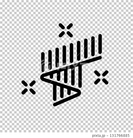 簡單的極光圖標，極地圖標 131766885