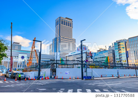 北海道　札幌駅付近の再開発 131770588