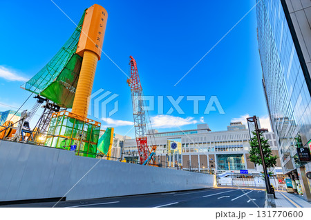 北海道　札幌駅付近の再開発 131770600