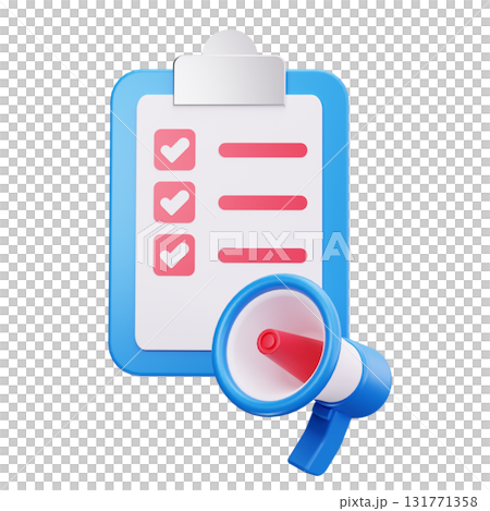 3D Marketing Plan Checklist Board 3D Marketing Plan Checklist Board 131771358