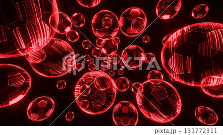 Holographic Soccer Balls Holographic Soccer Balls 131772311