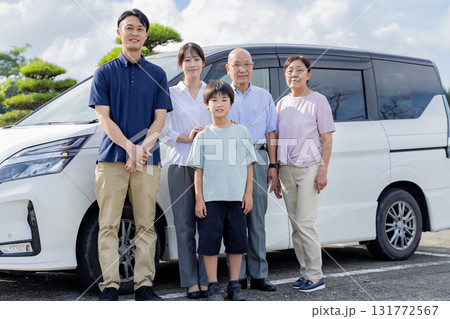 家族旅行　3世代家族・三世代家族 131772567