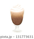 ice cream in a glass 131773631