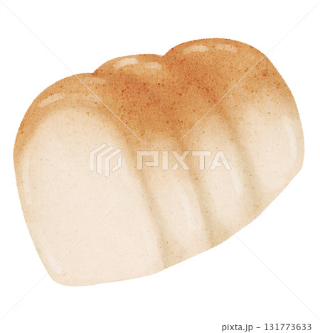 single loaf of white bread 131773633