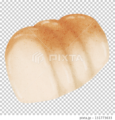 single loaf of white bread 131773633