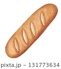 bread on white background 131773634