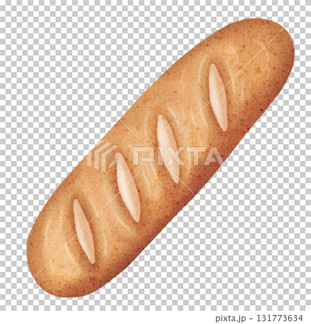 bread on white background bread on white background 131773634