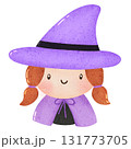 cute little girl in hat in a hat 131773705