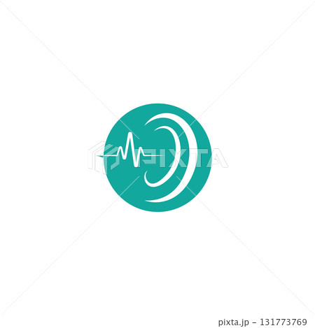 ear hearing logo template vector ear hearing logo template vector 131773769