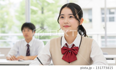 中学生授業風景 中学生授業風景 131773815