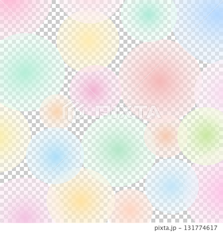春色のやさしい水玉模様背景(パステルカラー) 春色のやさしい水玉模様背景(パステルカラー) 131774617