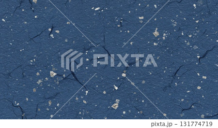 藍色の日本の和紙 131774719