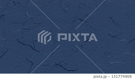 藍色、濃紺、紺色の日本の和紙 131774909