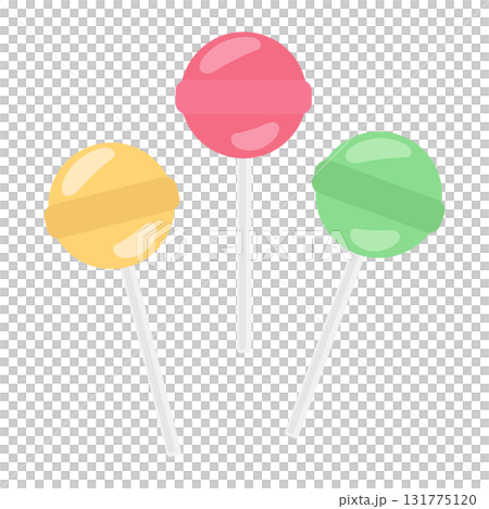 棒棒糖糖果插圖 棒棒糖糖果插圖 131775120