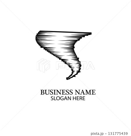 Tornado symbol vector illustration 131775439