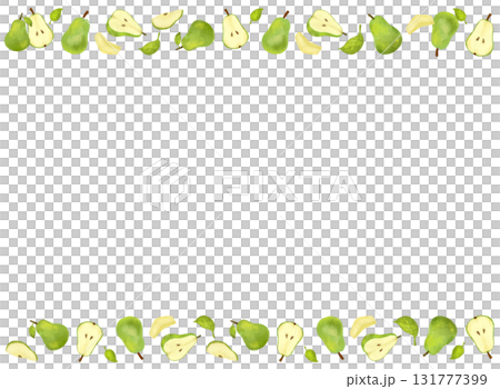 Autumn fruits and pears watercolor hand-drawn illustration fruit frame material Autumn fruits and pears watercolor hand-drawn illustration fruit frame material 131777399