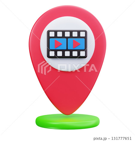 Cinema Location Pin 131777651