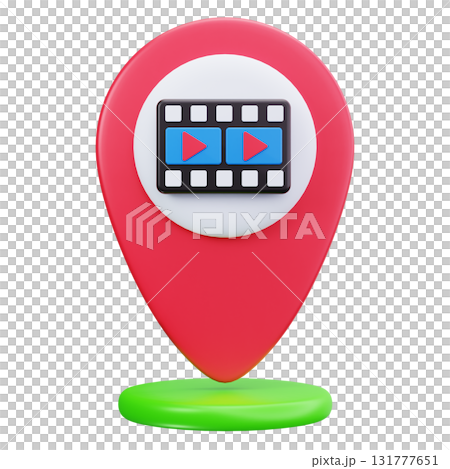 Cinema Location Pin 131777651