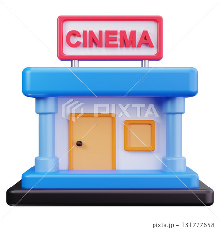 Cinema Building Front 131777658
