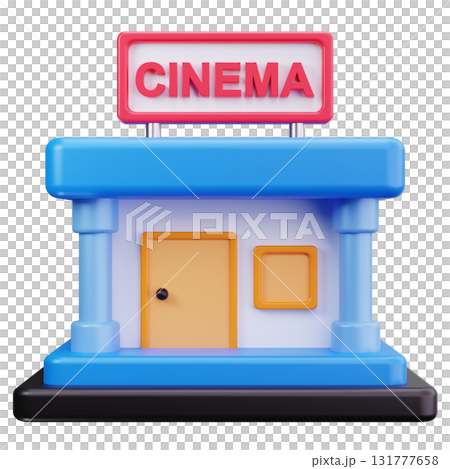 Cinema Building Front 131777658