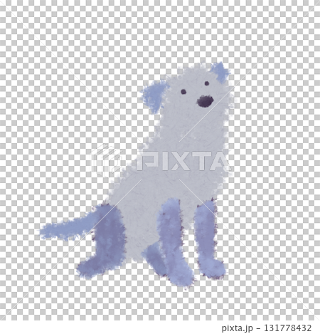 カラフルな犬のイラスト カラフルな犬のイラスト 131778432