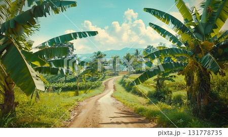 rural road in the countryside rural road in the countryside 131778735