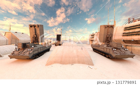 軍事キャンプ 131779891