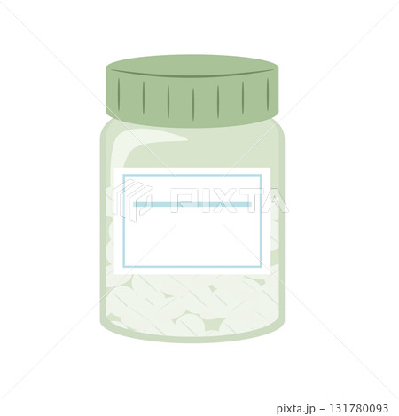 瓶入りの市販薬のイラスト 瓶入りの市販薬のイラスト 131780093