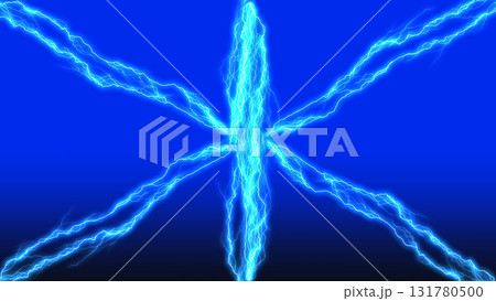 雷電撃電気稲妻の背景 131780500
