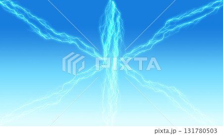 雷電撃電気稲妻の背景 131780503