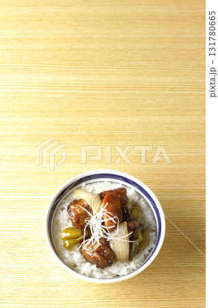 黒酢酢豚丼 黒酢酢豚丼 131780665