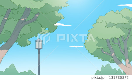 公園1の1:通常【背景】 131780875