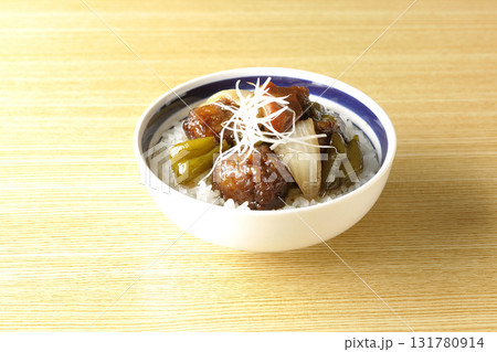 黒酢酢豚丼 黒酢酢豚丼 131780914