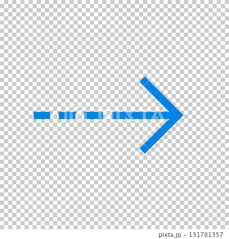 A refreshing blue arrow icon, a reliable blue color arrow mark, a simple and clean blue direction sign 131781357