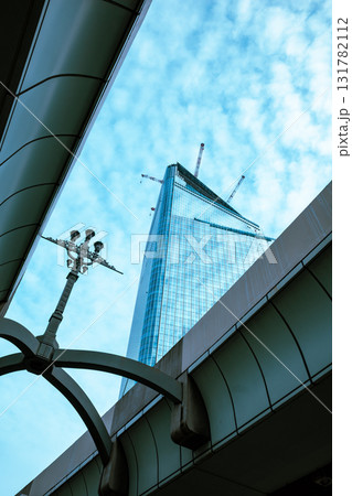 高層ビルと再開発 東京日本橋周辺の都市風景 2025.09　g-4 ライトカラー 131782112