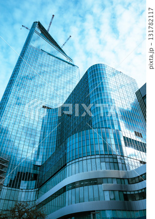 高層ビルと再開発 東京日本橋周辺の都市風景 2025.09 h-4 ライトカラー 高層ビルと再開発 東京日本橋周辺の都市風景 2025.09 h-4 ライトカラー 131782117