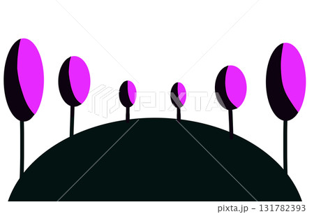 草原と木 草原と木 131782393