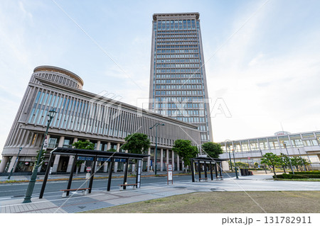 山形県山形市　複合施設の霞城セントラル 131782911