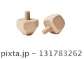 Two dreidels showcase the festival of lights, created AI, PNG 131783262