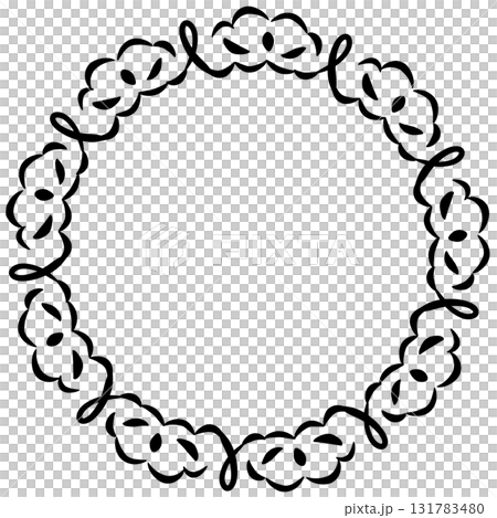 黑色絲帶裝飾蕾絲框架 黑色絲帶裝飾蕾絲框架 131783480