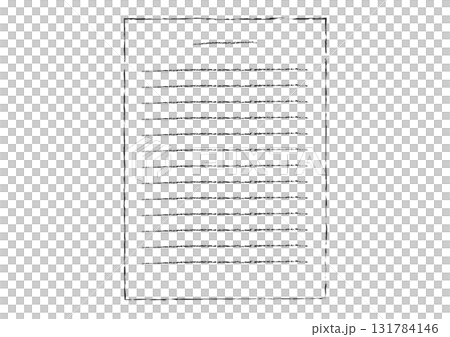 古いメモのラフなスケッチ 131784146