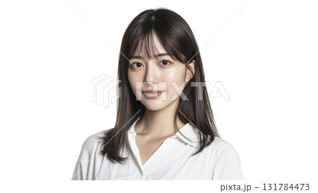 肌が美しい日本人女性 131784473