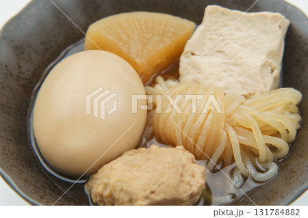 おでん｜大根・しらたき・たまご・豆腐・鶏団子(鶏つくね) 131784882