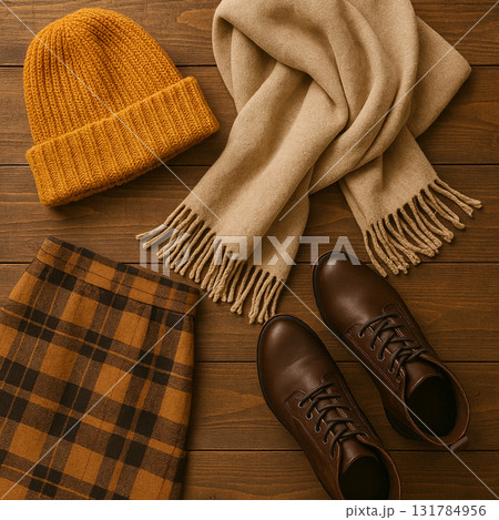 秋物ファッション 秋物ファッション 131784956