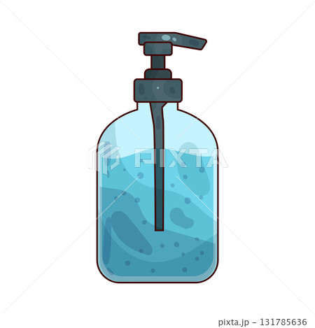illustration of Hand Sanitizer illustration of Hand Sanitizer 131785636